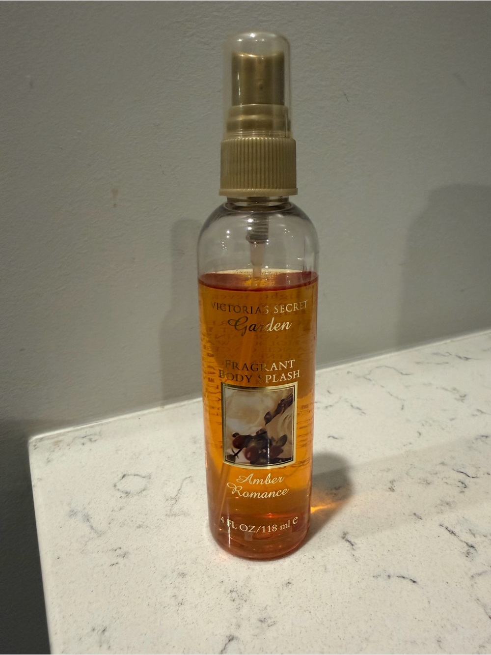 Victoria's Secret GARDEN Amber Romance Body Splash Discontinued
